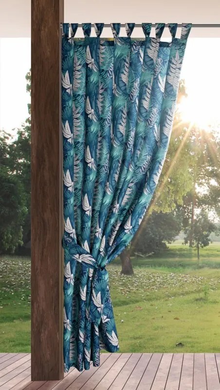 Dekorstudio Záhradný záves s potlačou GARDEN 9 na putkách Rozmer závesu: 155x200cm