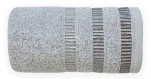 Bavlnený uterák Sagitta 30x50 cm strieborný