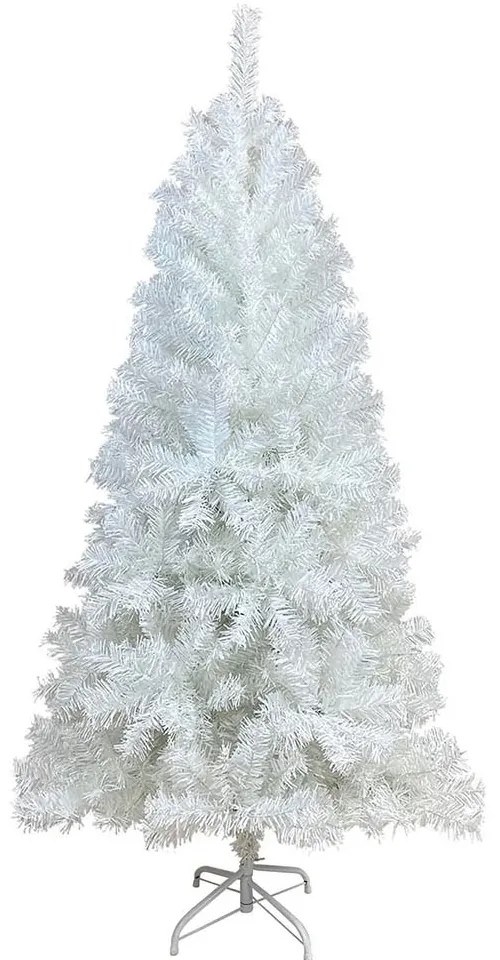 Umelý vianočný stromček biely, v rôznych veľkostiach, 180 cm