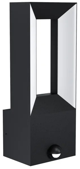 Eglo 98726 - LED Vonkajšie svietidlo so senzorom RIFORANO 2xLED/5W/230V IP44