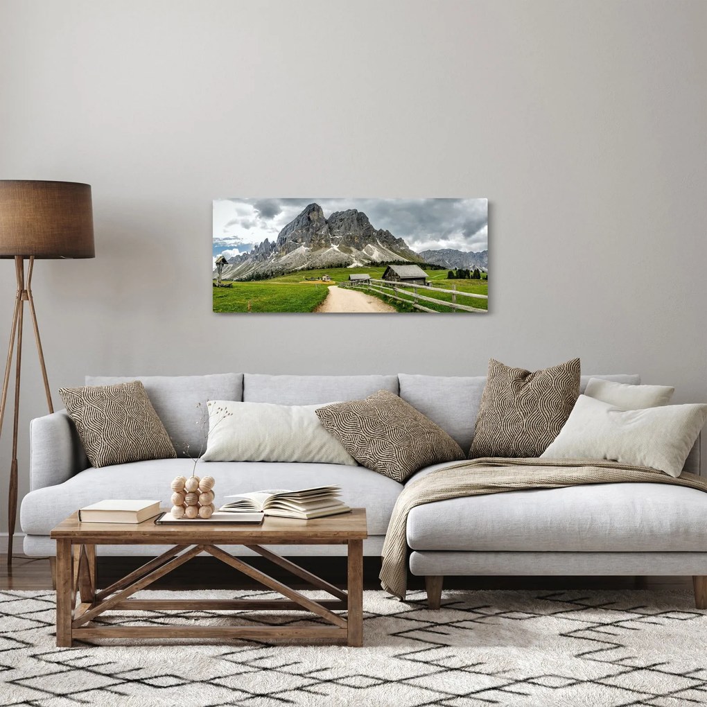Obraz - V rakúskych horách (120x50 cm)