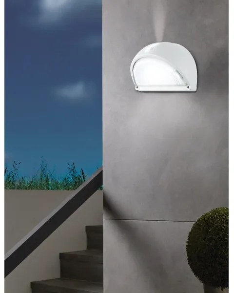 EGLO 89768 - vonkajšie nástenné svietidlo ONJA 1xE27/60W biela