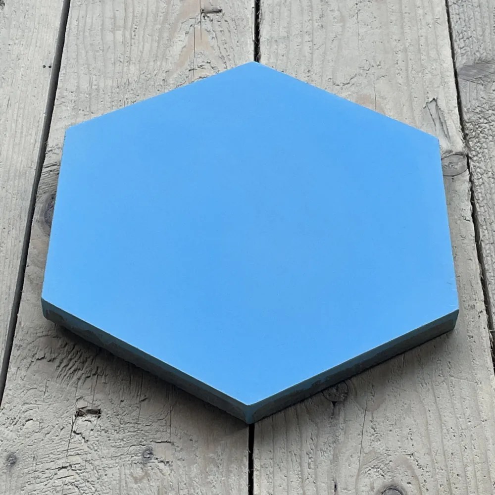 Cementová dlažba Hexa M33 - Farba: chrpa | Articima