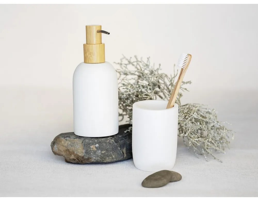 Biely téglik na zubné kefky z polyresínu Altavalle – Wenko