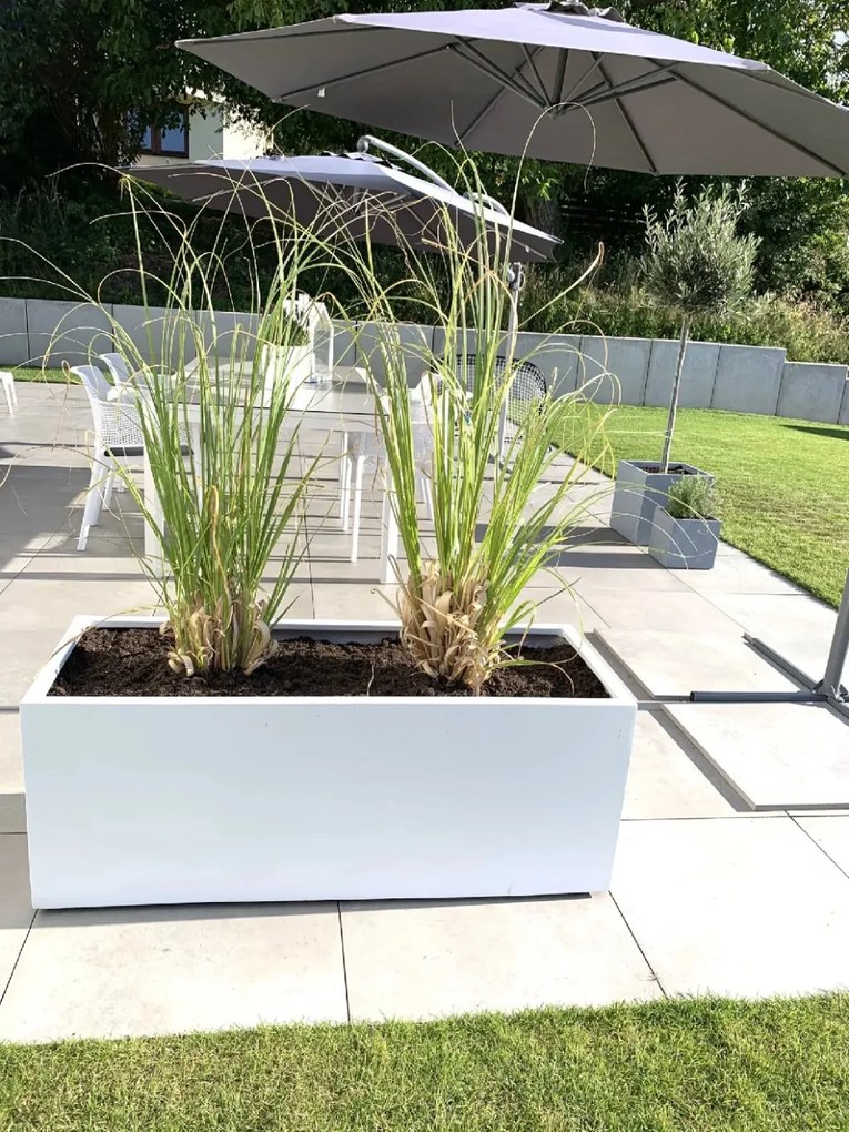 Hrantík MAXI, sklolaminát, šírka 100 cm, biely mat