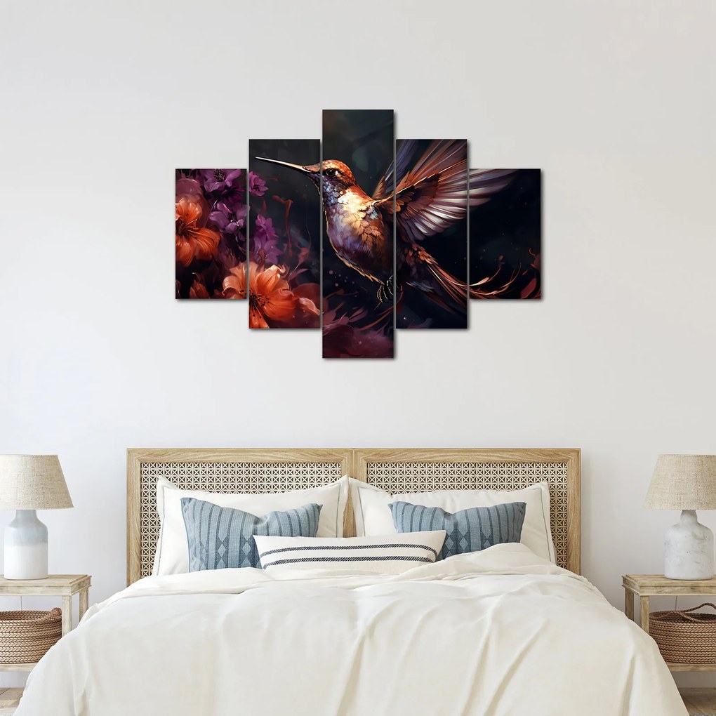 Obraz - Kolibrík (150x105 cm)