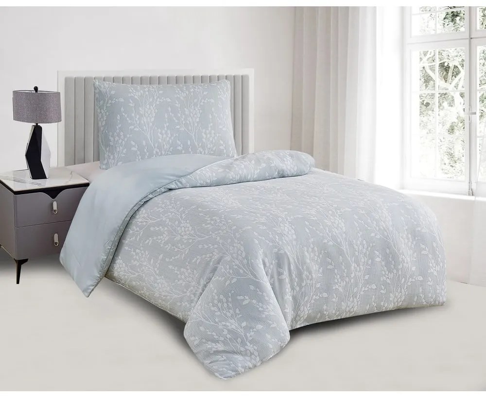 Zelené obliečky na jednolôžko zo žakára 140x200 cm Boston – My House