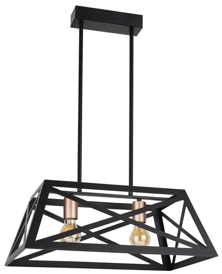 Luster na lanku ORIGAMI 2xE27/40W/230V