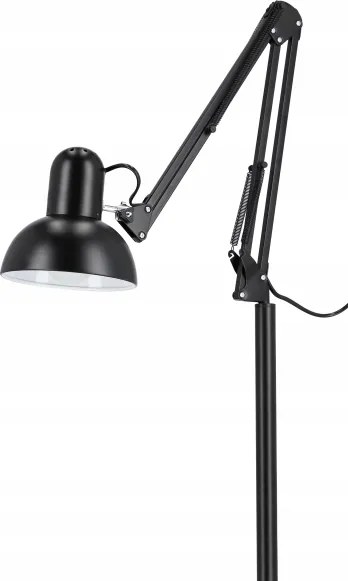 Stojacia lampa 1xE27/40W/230V čierna