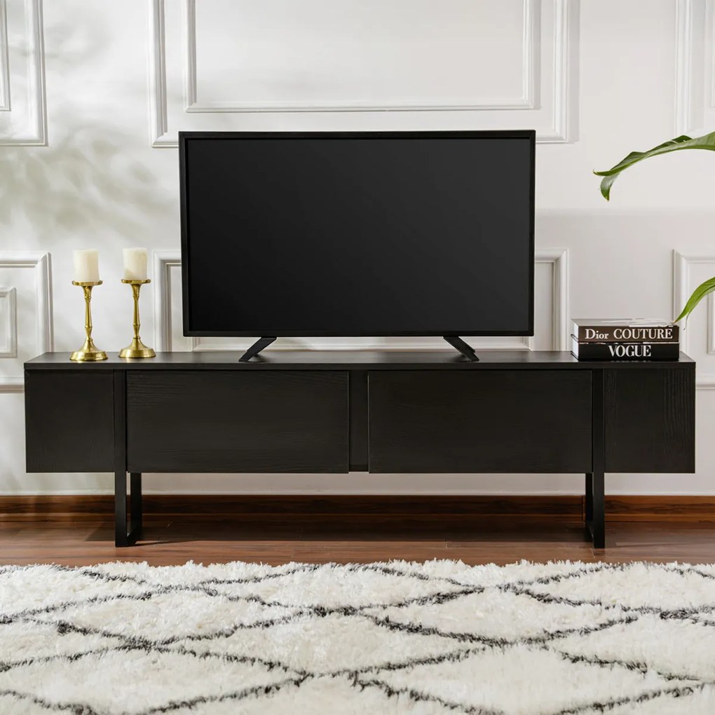 TV stolík Serenity Wood Black