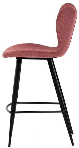 Autronic BONTEC Barová stolička, červená, látka, AUB-1068 RED2 Farba: Červená
