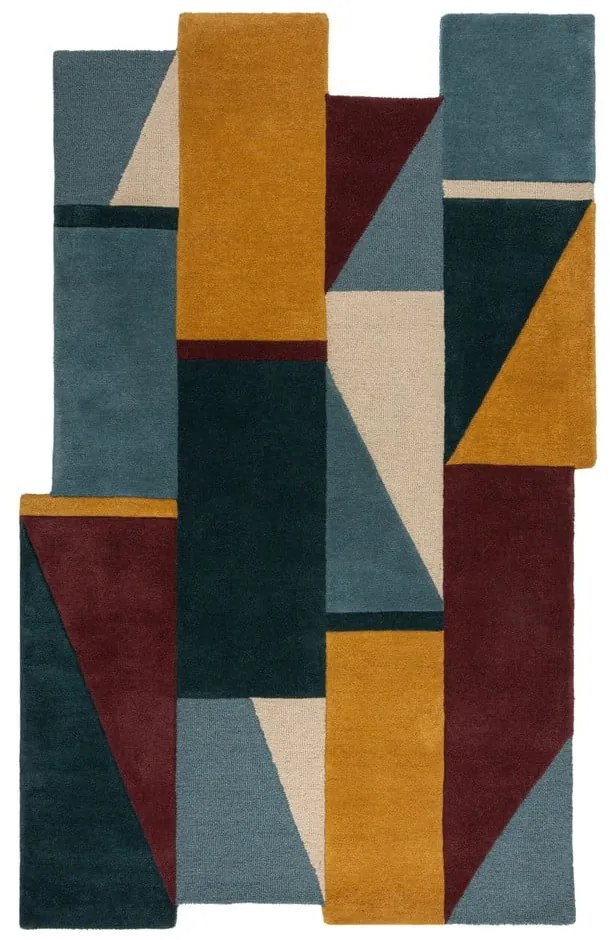Ručne tkaný vlnený koberec 120x180 cm Shuffle Shaped – Flair Rugs