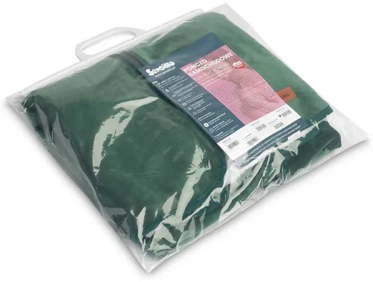 SENSILLO Pončo do autosedačky GREEN PLUSH