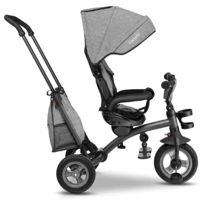 Lionelo - Detská trojkolka TRIS šedá