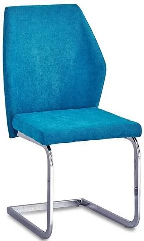 OVN stolička DC 265 modrá /chróm