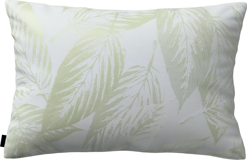 Karin - jednoduchá obliečka, 60x40cm farba produktu zelená látka lesklá, zapletaná, vzorované