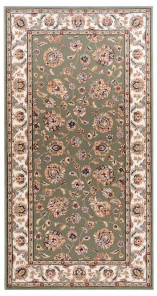 Vlnený kusový koberec Nils zelený 120x170cm