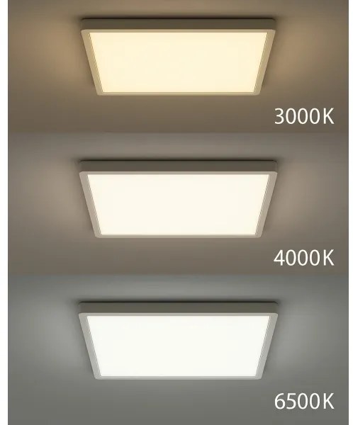 LED stropné svietidlo LED/24W/230V 3000/4000/6500K 30x30 cm biela