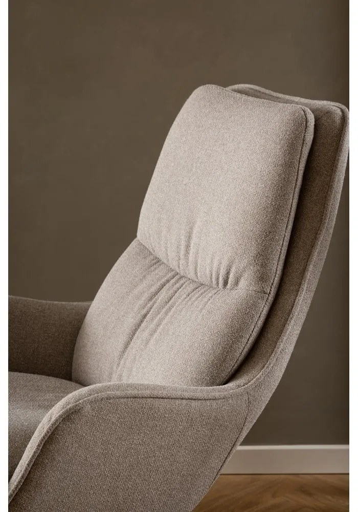 Béžové kreslo Bosley – Actona