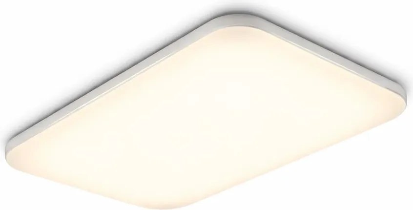 LED stmievateľné stropné svietidlo LED/48W/230V biele + diaľkové ovládanie