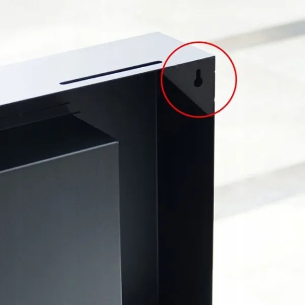 Kratki DELTA/FLAT/TUV - Nástenný BIO krb DELTA/FLAT 40x90 cm 1,5kW čierna