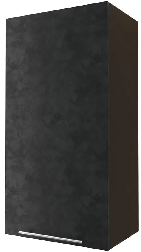 Skrinka do kuchyne Malmo Ares black W4/50  lava