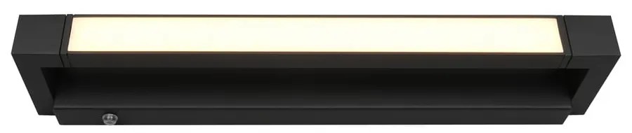 Matne čierne LED nástenné svietidlo Fabrizio – Trio