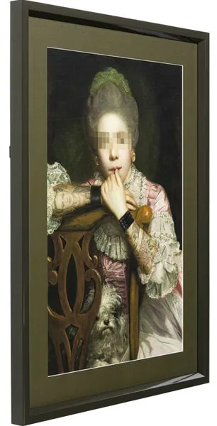 Incognito Countess Sitting obraz viacfarebný