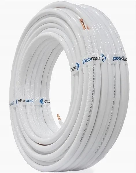 Medené izolované chladiace potrubie pre klimatizáciu v obale 3/8 25mb