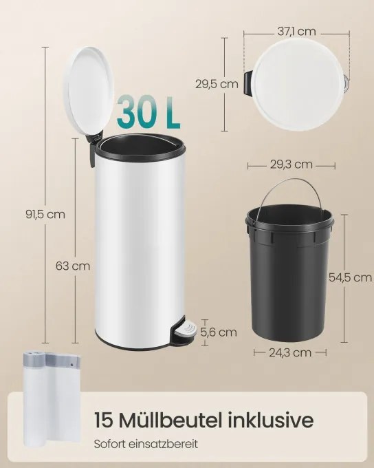 Odpadkový kôš LTB031WZ02