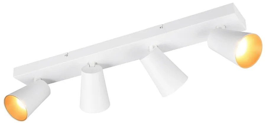 Biele bodové svietidlo ø 8 cm Sharp – Trio