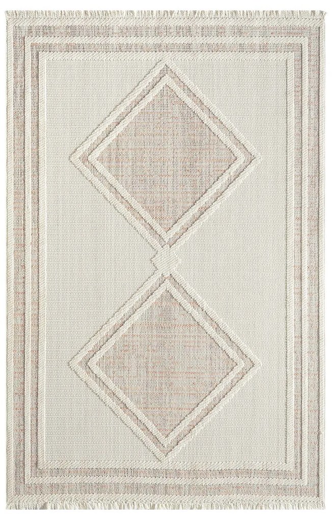 Dekorstudio Moderný koberec LINDO 8853 - oranžový Rozmer koberca: 120x170cm