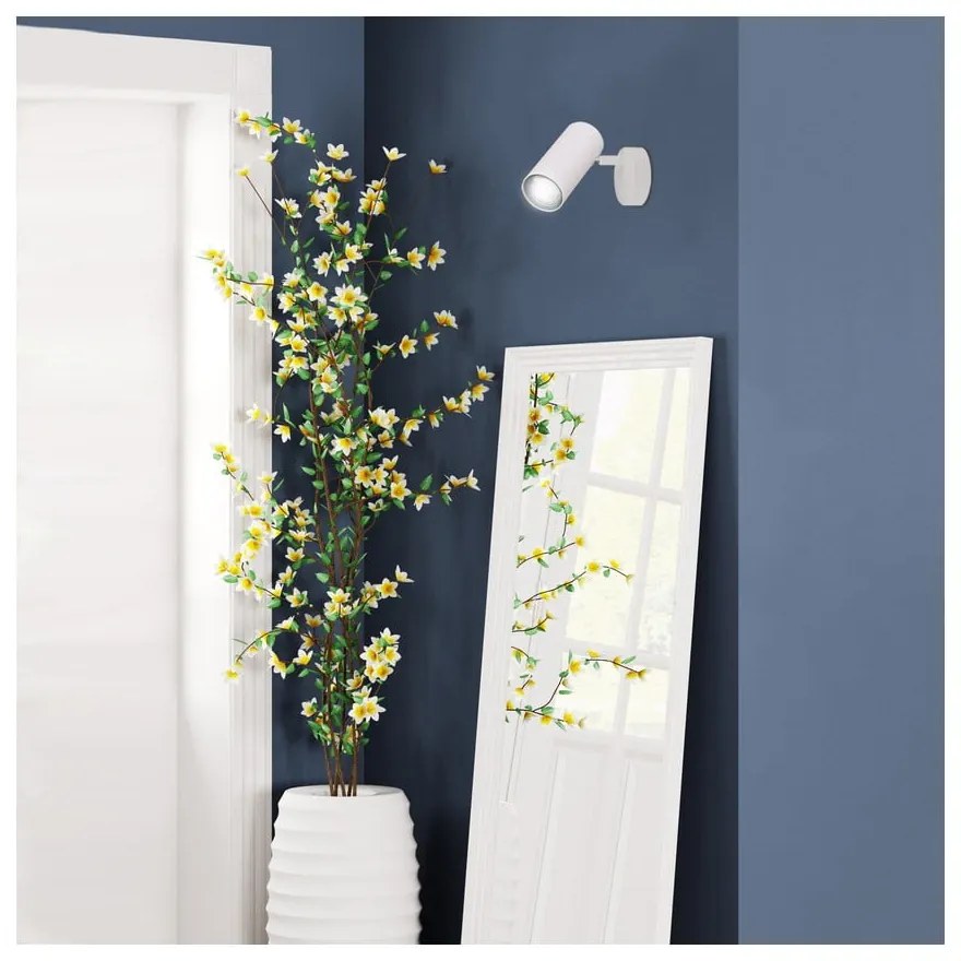 Biele kovové bodové svietidlo 8x16 cm Colly – Candellux Lighting