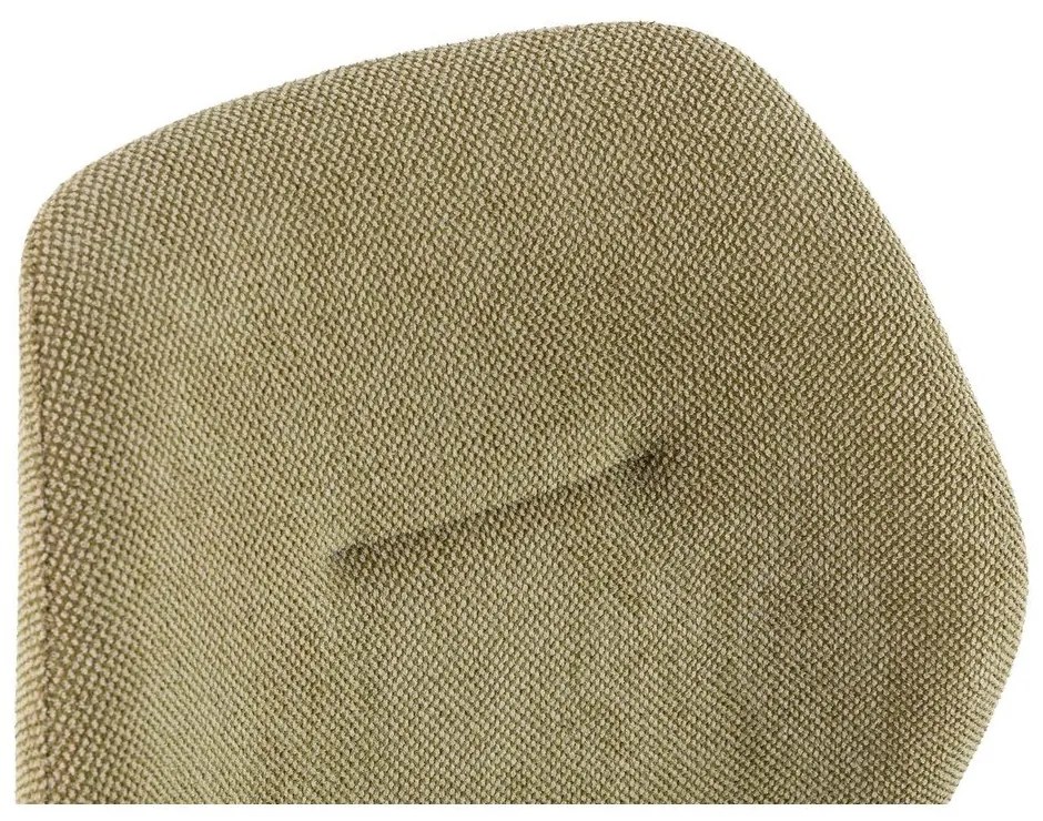 Zelené čalúnené jedálenské stoličky v súprave 4 ks Ansu – Marckeric