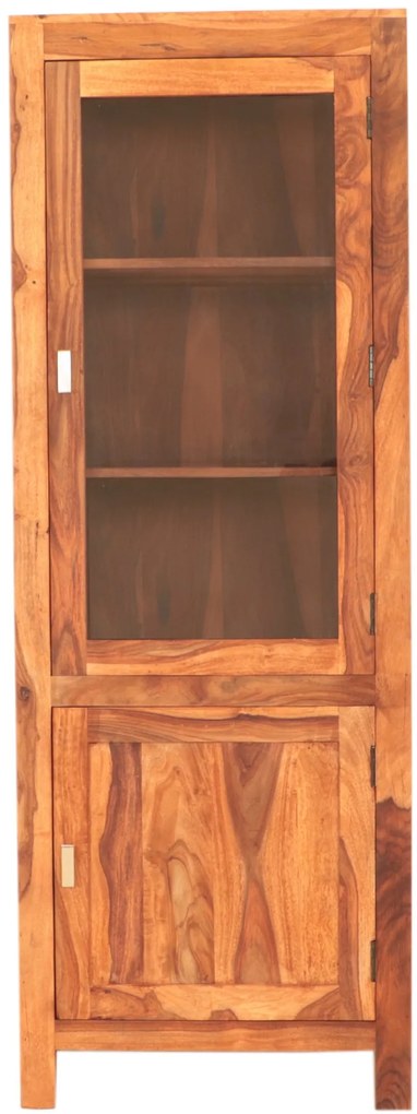 furniture-nabytek.cz - Vitrína z masívu dreva palisander 65x180x45