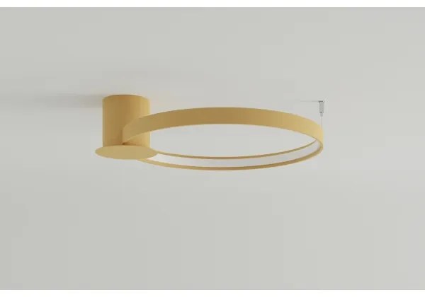 Thoro TH.222 - LED stropné svietidlo RIO LED/21W/230V CRI98 3000K pr. 55 cm zlaté