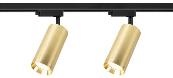 Bodové svietidlo v lištovom systéme MICA 4xGU10/10W/230V zlatá/čierna