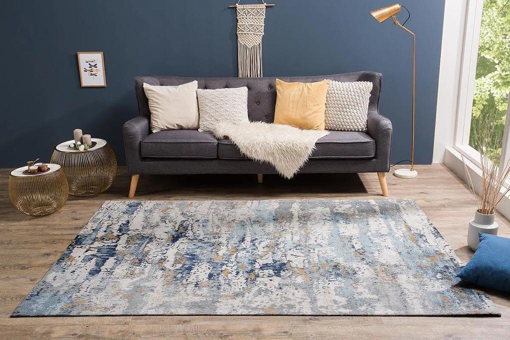 Dizajnový koberec Jakob 240x160 modrý