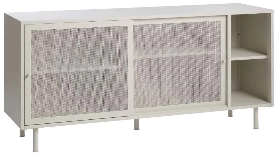 Dizajnová komoda Taiyanna 160 cm sivá