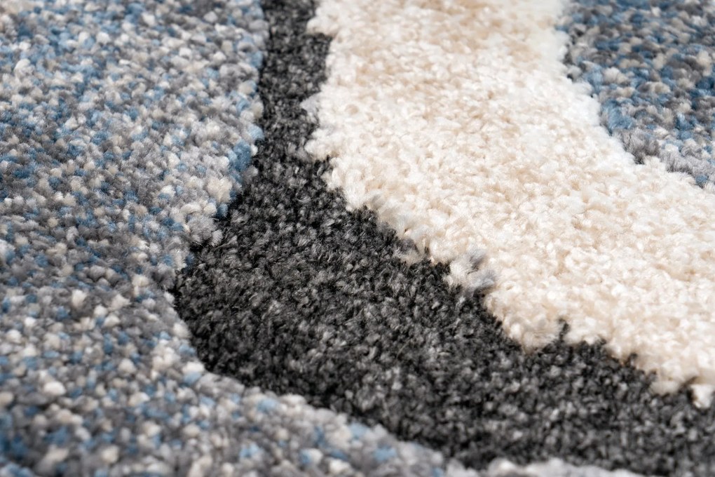 Behúň My Bologna 461 Blue, 80x300, modrá, chodba / predsieň, Obsession