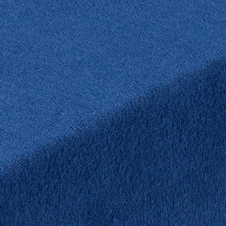 Napínacia plachta na posteľ froté EXCLUSIVE kráľovsky modrá sada 2 ks 90 x 200 cm