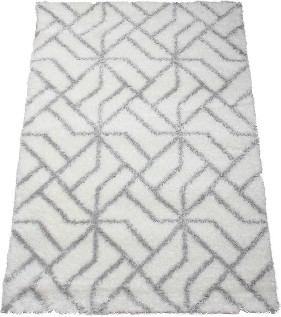 Koberec Boho 654 CREAM/GREY rozmery koberec: 60x100 cm
