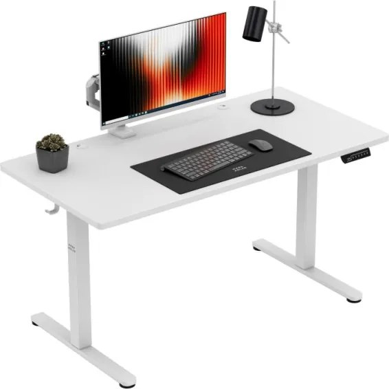 Elektrický výškovo nastaviteľný stôl Mark Adler Leader 7.3 biely