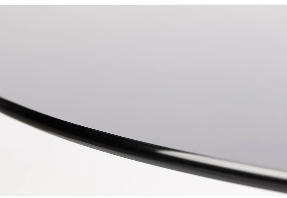 Okrúhly jedálenský stôl so sklenenou doskou ø 104 cm Floris – White Label