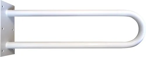 Bemeta Design HELP: Madlo, 600 mm, v tvare U, bez krytky, biela - 301102054