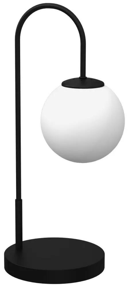 Luminex Stolná lampa CAMBRIDGE 1xE14/60W/230V čierna LU3197