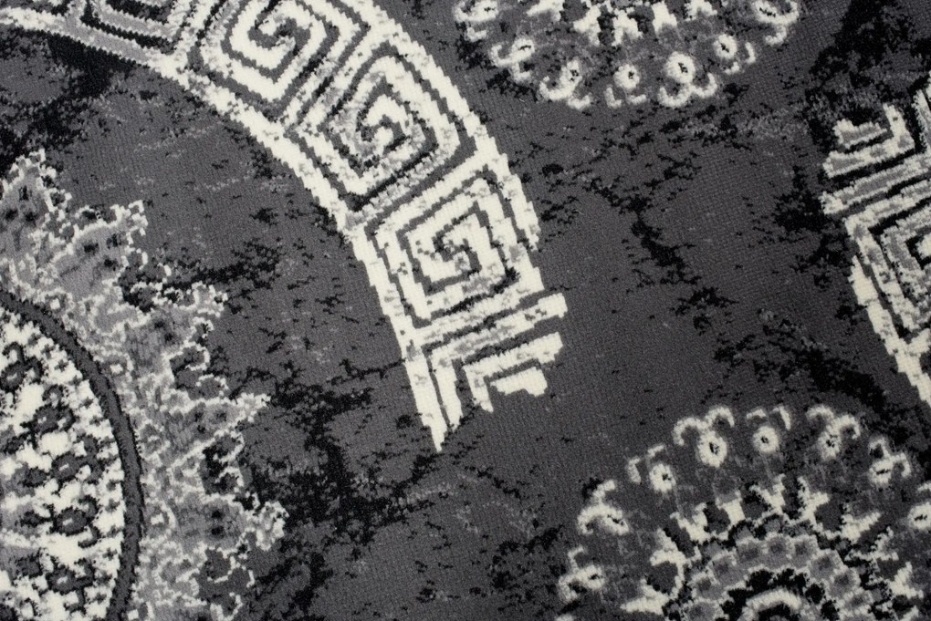 Behúň TAPIS Rosette - tmavo šedý