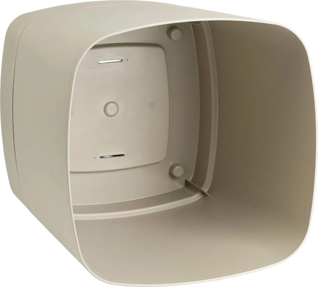 PLASTOVÝ KVETINÁČ CUBI 34X36,5 CM BÉŽOVÁ