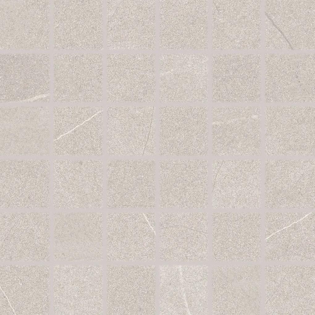 Mozaika Rako Topo sivá 30x30 cm mat WDM06623.1