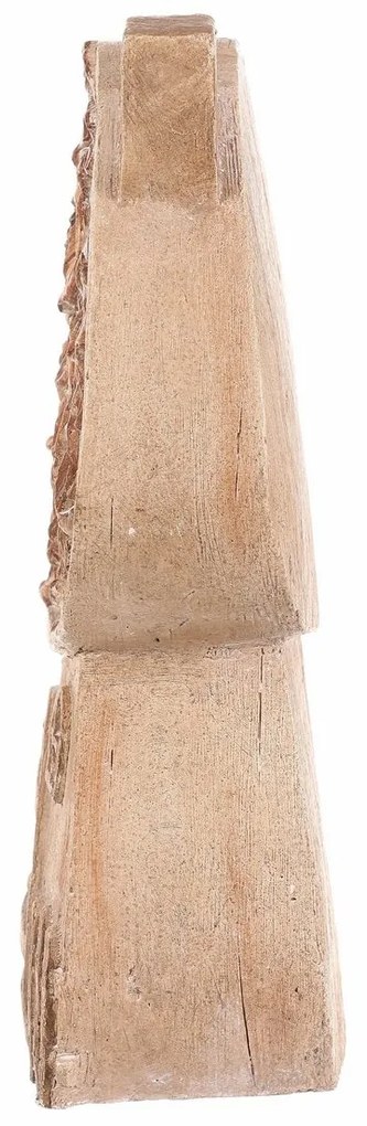Jesenná dekorácia Hubový domček s osvetlením, 24 x10 x 32 cm, horčík, imitácia dreva
